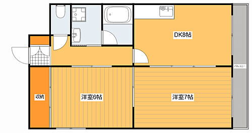 広島県広島市中区堺町2丁目 土橋駅 2DK マンション 賃貸物件詳細