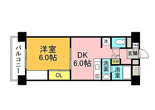 広島県広島市東区山根町 広島駅 1DK マンション 賃貸物件詳細