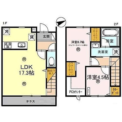 大阪府吹田市上山手町8-20 吹田駅 2LDK 一戸建て 賃貸物件詳細