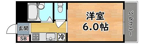 兵庫県神戸市灘区日尾町2丁目 六甲道駅 1K マンション 賃貸物件詳細