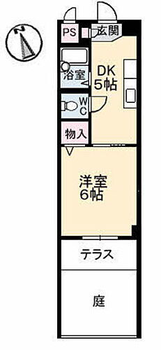 広島県安芸郡府中町桃山1丁目 向洋駅 1DK アパート 賃貸物件詳細