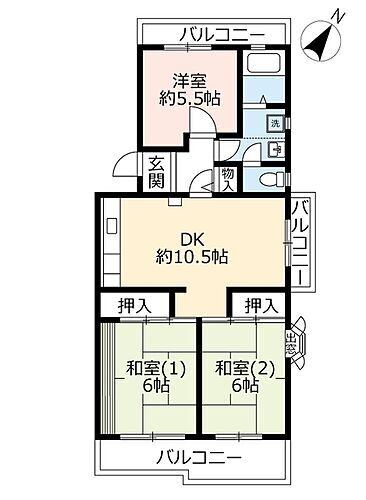 奈良県奈良市左京２丁目 賃貸マンション