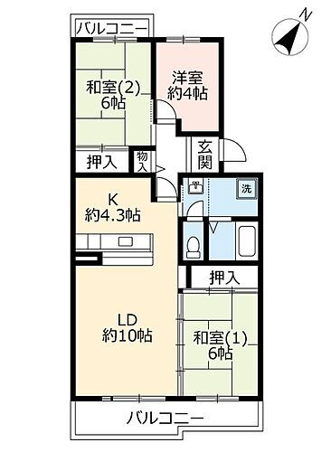 奈良県奈良市左京２丁目 賃貸マンション