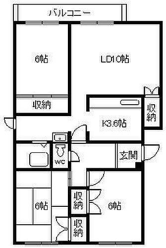 北海道旭川市東光二条３丁目 賃貸マンション