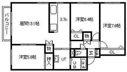 北海道旭川市南三条通２２丁目 賃貸マンション