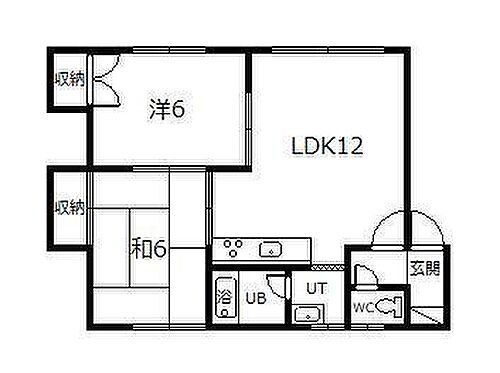 サンスピアB棟 旭川駅 2LDK 賃貸(賃貸マンション・アパート)