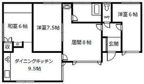 北海道旭川市大町一条１１丁目 賃貸一戸建て