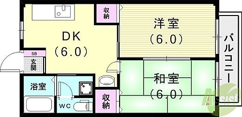兵庫県神戸市西区伊川谷町潤和 人丸前駅 2DK アパート 賃貸物件詳細