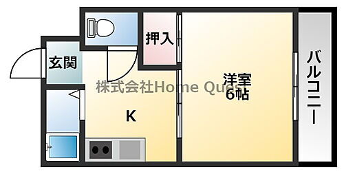 アミティ２ 3階 1K 賃貸物件詳細