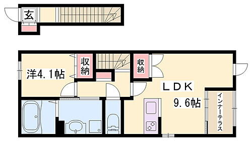 兵庫県揖保郡太子町糸井 賃貸アパート