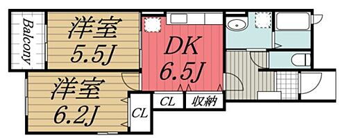 千葉県市原市ちはら台南4丁目 ちはら台駅 2DK アパート 賃貸物件詳細