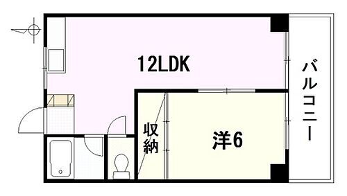 広島県安芸郡府中町城ケ丘 1LDK マンション 賃貸物件詳細