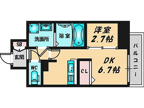 大阪府大阪市東成区深江南1丁目11-12 新深江駅 1DK マンション 賃貸物件詳細