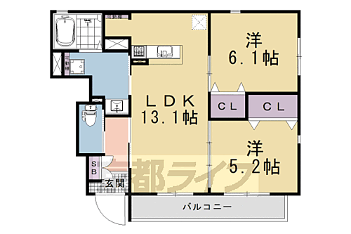 京都府京都市下京区梅小路西中町 賃貸アパート