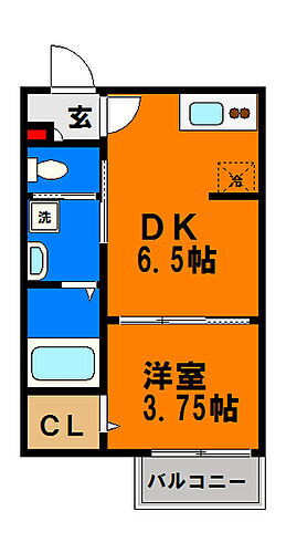 千葉県千葉市中央区浜野町741-2 浜野駅 1DK アパート 賃貸物件詳細