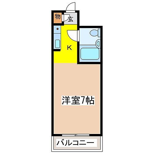 長野県長野市大字西長野210-1 権堂駅 ワンルーム マンション 賃貸物件詳細