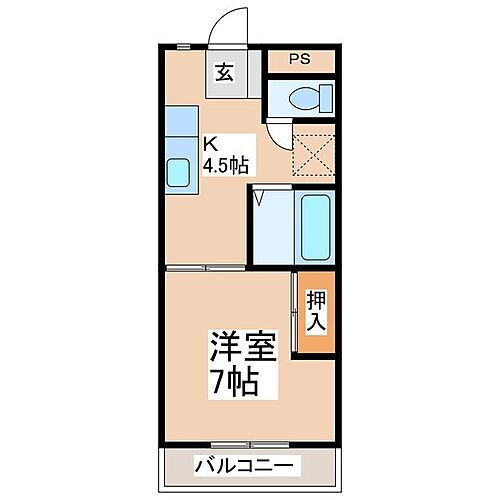 長野県上田市常入１丁目 信濃国分寺駅 1K マンション 賃貸物件詳細
