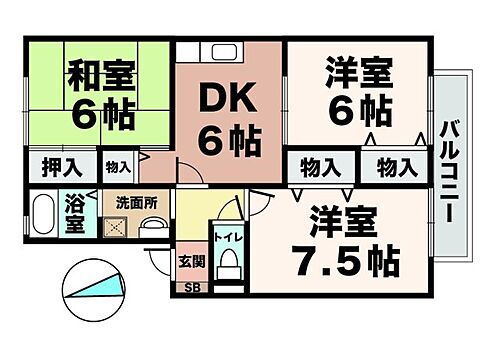 兵庫県神戸市西区玉津町出合223-1 明石駅 3DK アパート 賃貸物件詳細