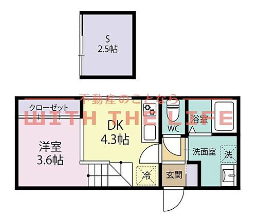 Ａｌｉｖｉｏ　Ｎ 2階 1SDK 賃貸物件詳細