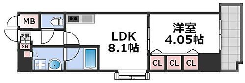 アーデン四ツ橋プライマリーワン 9階 1LDK 賃貸物件詳細