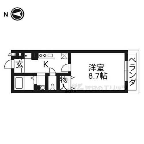 京都府京都市西京区桂上野東町 上桂駅 1K アパート 賃貸物件詳細