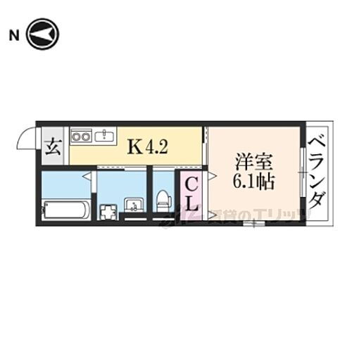 京都府京都市右京区嵯峨天龍寺瀬戸川町 賃貸アパート