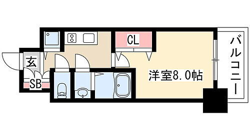 愛知県名古屋市東区葵3丁目 車道駅 1K マンション 賃貸物件詳細