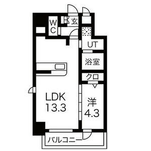 ブルームライフ八田駅前 5階 1LDK 賃貸物件詳細