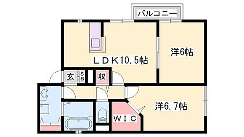 兵庫県姫路市勝原区熊見 はりま勝原駅 2LDK アパート 賃貸物件詳細