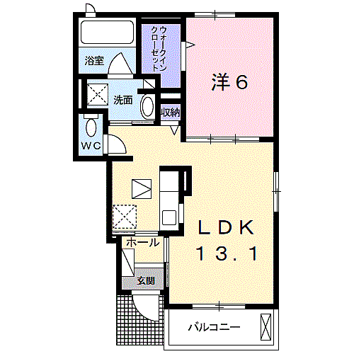 和歌山県和歌山市西浜921-8 和歌山市駅 1LDK アパート 賃貸物件詳細