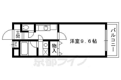 京都府京都市上京区菊屋町 丸太町駅 1K マンション 賃貸物件詳細