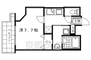 アスヴェル京都西京極 間取