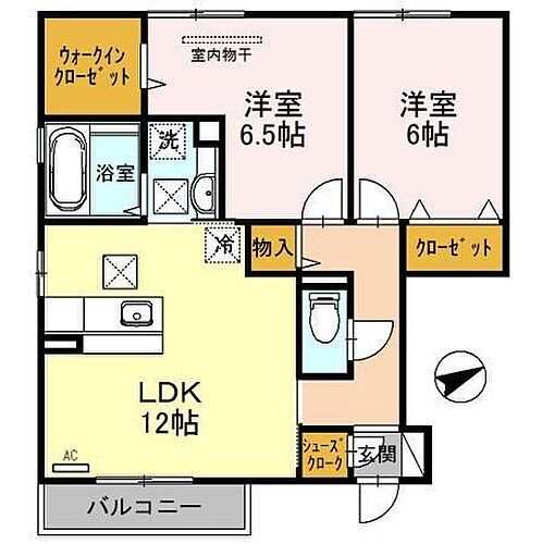 和歌山県和歌山市栄谷 紀ノ川駅 2LDK アパート 賃貸物件詳細