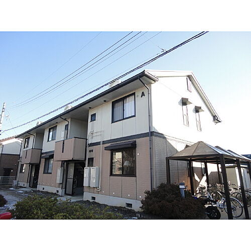 長野県長野市篠ノ井岡田 賃貸アパート