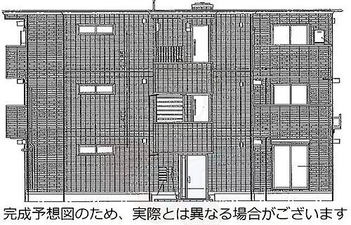 大阪府吹田市山田西３丁目 3階建