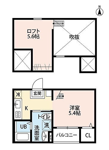 愛知県名古屋市中川区打中1丁目 高畑駅 1SK アパート 賃貸物件詳細