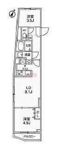 東京都豊島区千早４丁目 千川駅 2LDK マンション 賃貸物件詳細