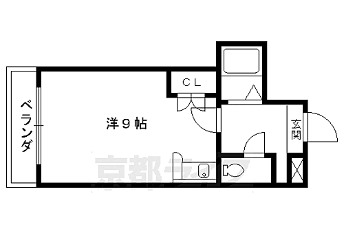 京都府京都市北区鷹峯上ノ町 北山駅 1K マンション 賃貸物件詳細