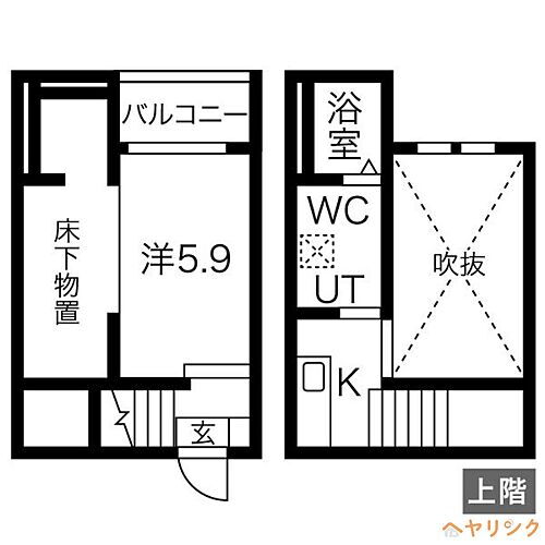 愛知県名古屋市北区金城2丁目 黒川駅 ワンルーム アパート 賃貸物件詳細