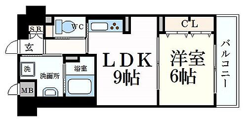 エイジングコート姫路 4階 1K 賃貸物件詳細