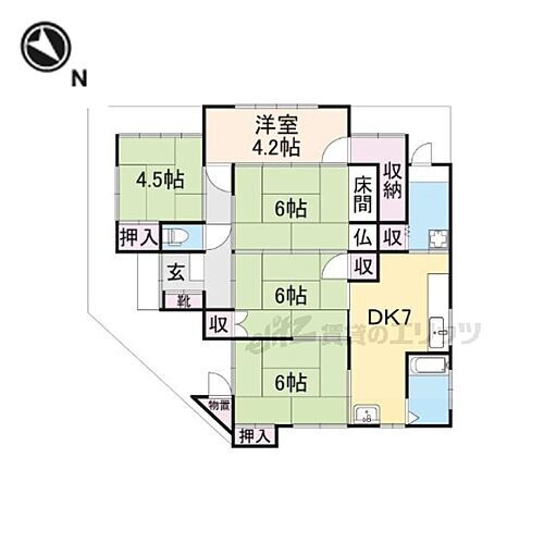 京都府京都市右京区嵯峨大覚寺門前六道町 賃貸一戸建て