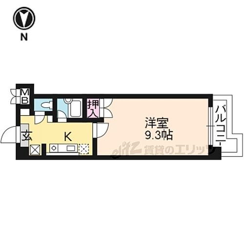 滋賀県草津市野路東4丁目 南草津駅 1K マンション 賃貸物件詳細