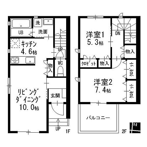 ＧＳレジデンス東山公園 2LDK 賃貸物件詳細