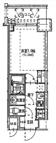 大阪府大阪市都島区中野町3丁目 桜ノ宮駅 1K マンション 賃貸物件詳細
