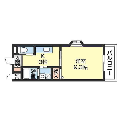 和歌山県和歌山市粟 紀ノ川駅 1K マンション 賃貸物件詳細