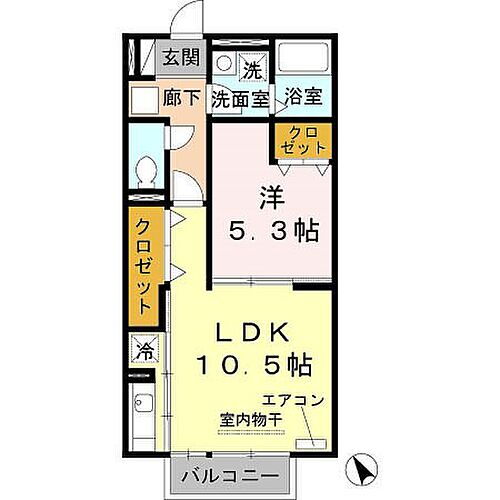 滋賀県栗東市辻 手原駅 1LDK アパート 賃貸物件詳細