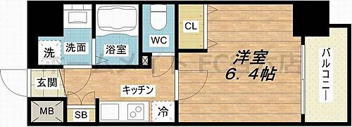 大阪府大阪市西区九条南3丁目13-4 九条駅 1K マンション 賃貸物件詳細