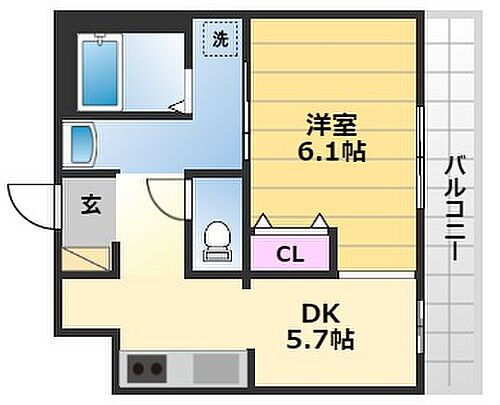 大阪府泉大津市我孫子2丁目2-6 泉大津駅 1DK マンション 賃貸物件詳細