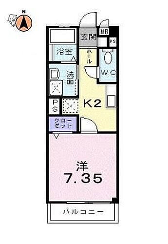 徳島県徳島市中前川町5丁目 徳島駅 1K アパート 賃貸物件詳細