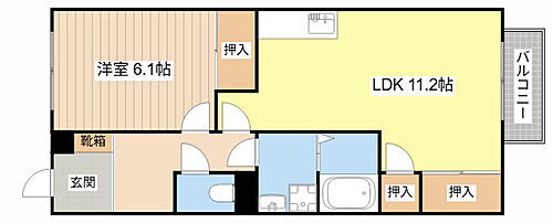 滋賀県長浜市小堀町 長浜駅 1LDK アパート 賃貸物件詳細